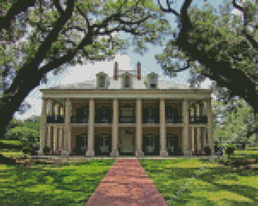 Oak Alley Plantation Diamond Painting