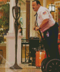 Paul Blart Diamond Painting