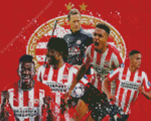 PSV Football Diamond by numbers