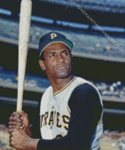 Roberto Clemente Diamond Painting