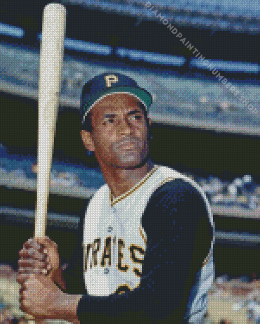 Roberto Clemente Diamond Painting