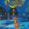 Rudolph the Red Nosed Reindeer Diamond Painting