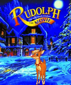 Rudolph the Red Nosed Reindeer Diamond Painting