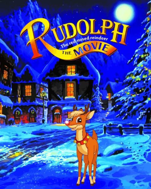 Rudolph the Red Nosed Reindeer Diamond Painting