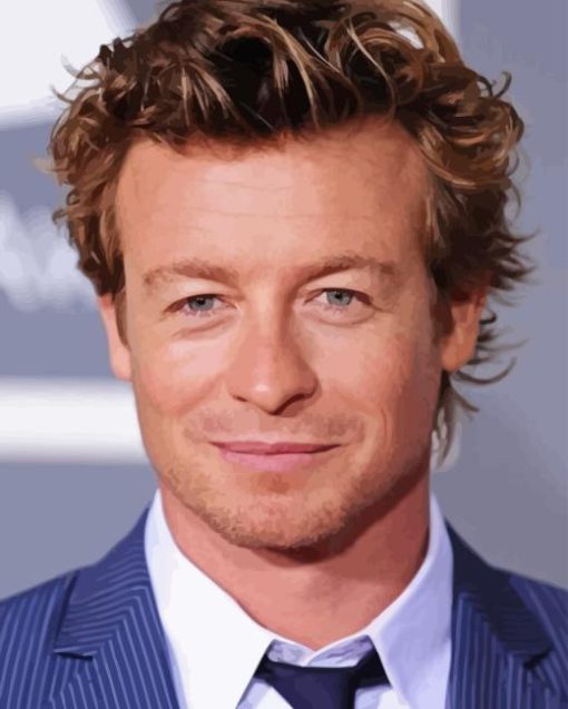 Simon Baker Diamond Painting