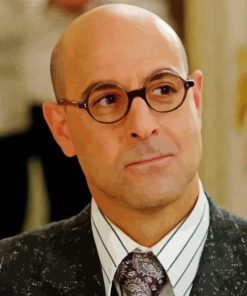 Stanley Tucci Diamond by numbers