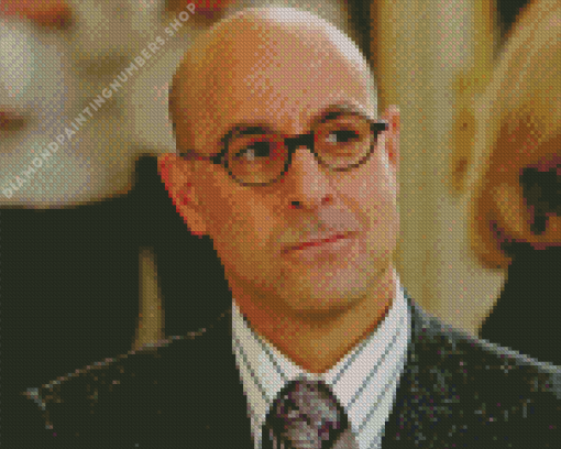 Stanley Tucci Diamond by numbers