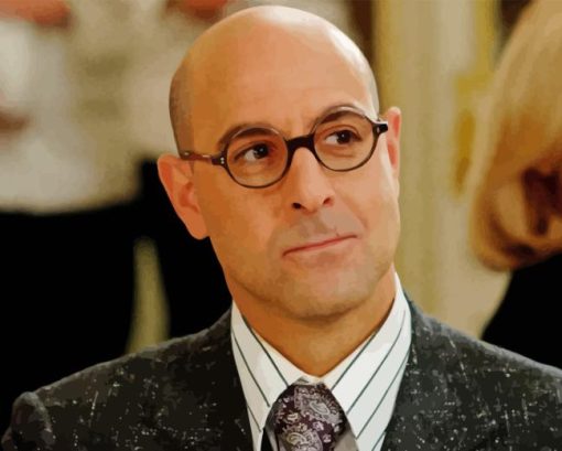 Stanley Tucci Diamond by numbers