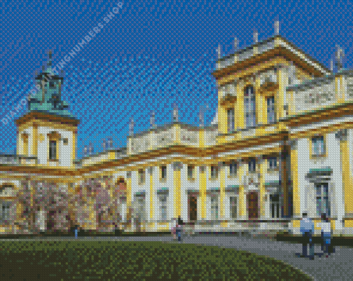 Wilanow Castle Poland Diamond Painting