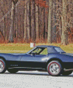 1968 Chevrolet Corvette Diamond Painting