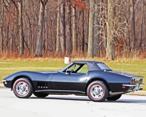 1968 Chevrolet Corvette Diamond Painting