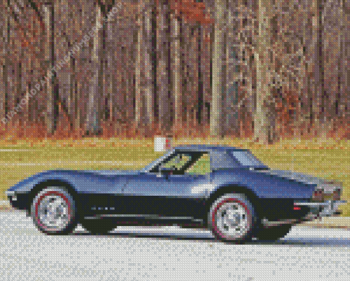 1968 Chevrolet Corvette Diamond Painting