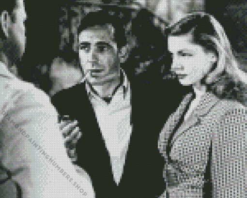 Bogart and Bacall Children Diamond Painting