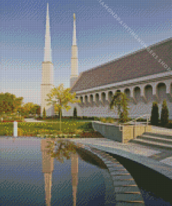 Boise Temple Diamond Painting