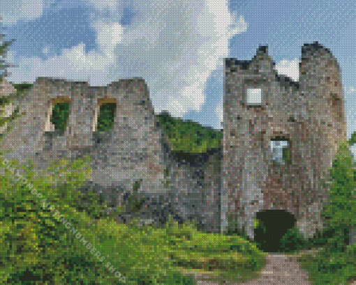 Castle Of Samobor Diamond Painting