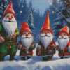 Christmas Dwarfs Diamond Painting