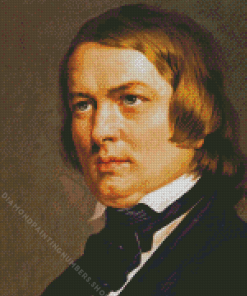 Composer Robert Schumann Diamond Painting