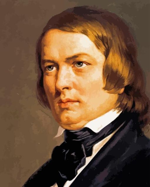 Composer Robert Schumann Diamond Painting