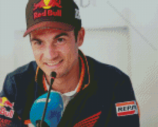 Dani Pedrosa Diamond Painting