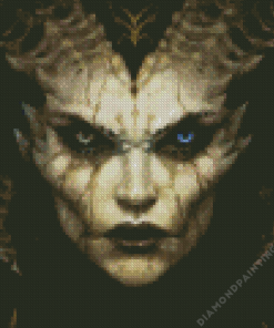 Diablo Game Poster Diamond Painting