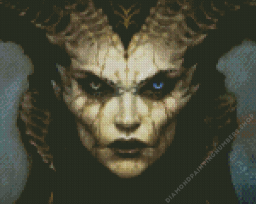 Diablo Game Poster Diamond Painting