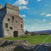 Donnington Castle Landscape Diamond Painting