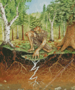 Dryad Tree Diamond Painting