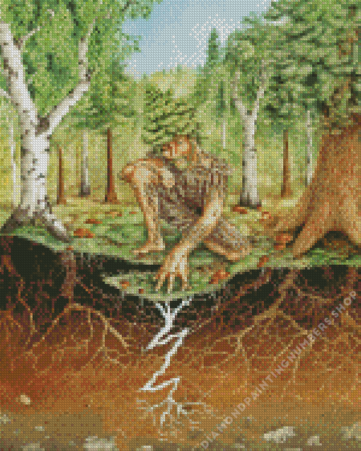 Dryad Tree Diamond Painting