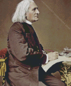 Franz Liszt Hungarian Composer Diamond Painting