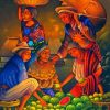 Fruit Sellers Diamond Painting