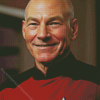 Jean Luc Picard Star Trek Diamond Painting