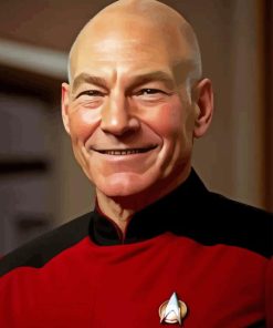 Jean Luc Picard Star Trek Diamond Painting