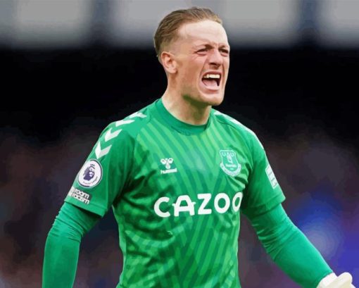 Jordan Pickford Diamond Painting