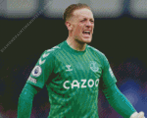 Jordan Pickford Diamond Painting