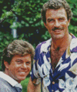 Magnum PI Diamond Painting