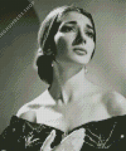 Maria Callas Diamond Painting