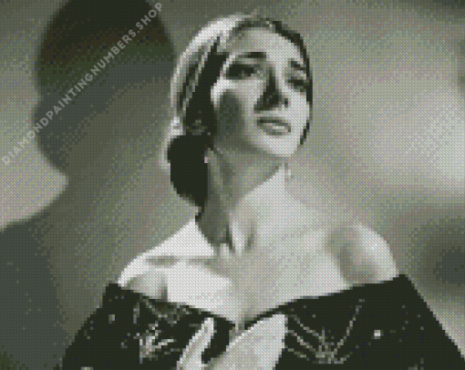 Maria Callas Diamond Painting