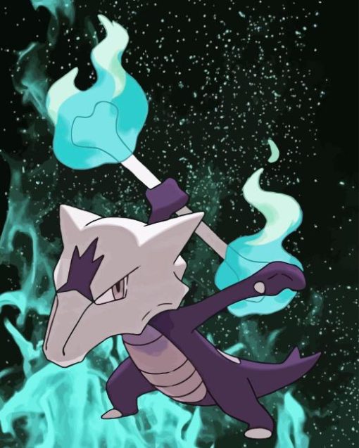 Marowak Diamond Painting