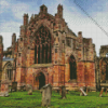 Melrose Abbey Monastery Diamond Painting