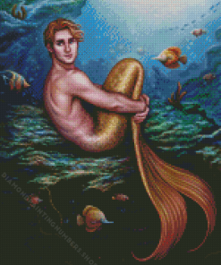 Merman Diamond Painting