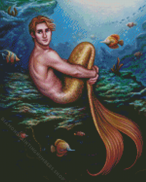 Merman Diamond Painting