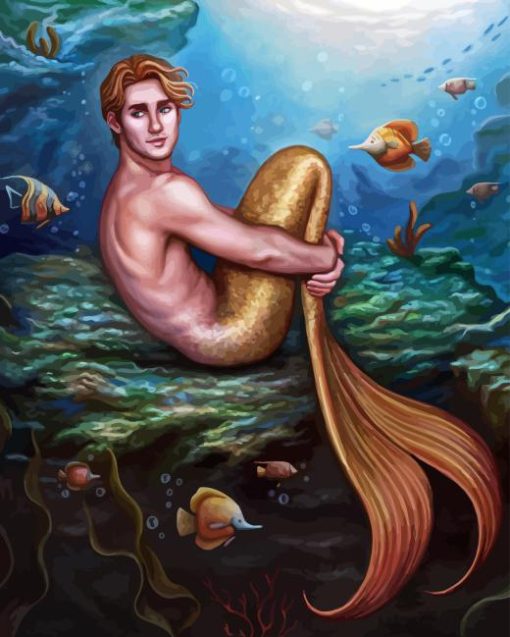 Merman Diamond Painting