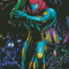 Metroid Art Diamond Painting