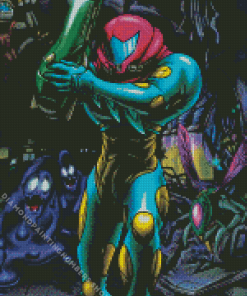 Metroid Art Diamond Painting