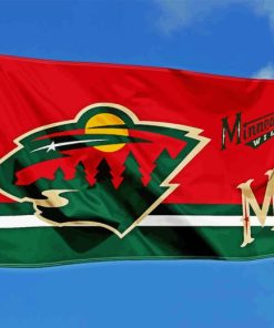 Minnesota Wild Flag Diamond Painting