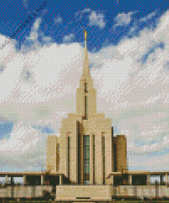 Oquirrh Temple Diamond Painting