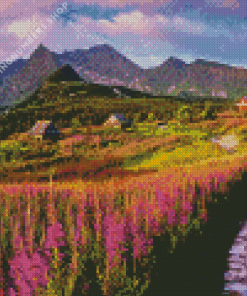 Polish Serene Landscape Diamond Painting