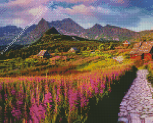 Polish Serene Landscape Diamond Painting