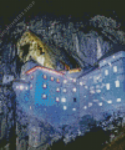 Predjama Castle Diamond Painting