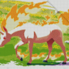 Rapidash Diamond Painting